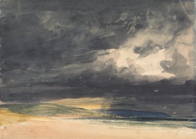 Burza na Wybrzeżu autorstwa Thomas Shotter Boys