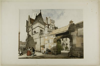 Hotel Cluny, Paryż autorstwa Thomas Shotter Boys