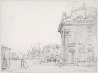 Ile de la Cité z Instytutu w Paryżu autorstwa Thomas Shotter Boys