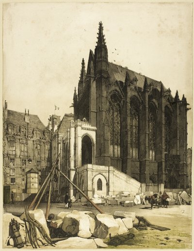 Sainte Chapelle, Paryż autorstwa Thomas Shotter Boys