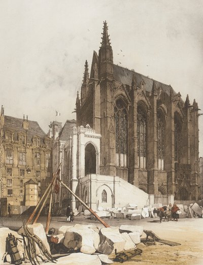 Sainte-Chapelle, Paryż autorstwa Thomas Shotter Boys