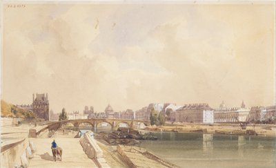 Pont Royal w 1833 roku autorstwa Thomas Shotter Boys