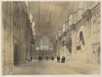 Londyn taki jaki jest: Guildhall autorstwa Thomas Shotter Boys