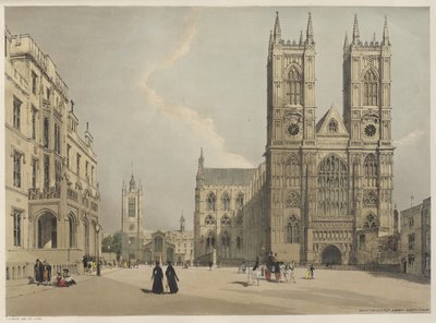 Londyn taki jaki jest: opactwo westminsterskie autorstwa Thomas Shotter Boys