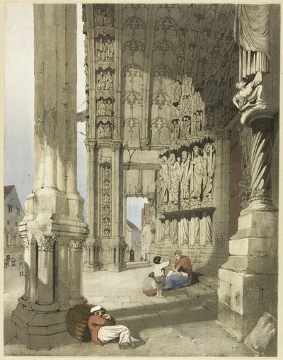 Notre Dame, Chartres autorstwa Thomas Shotter Boys
