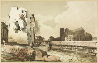 Notre-Dame, Paryż autorstwa Thomas Shotter Boys
