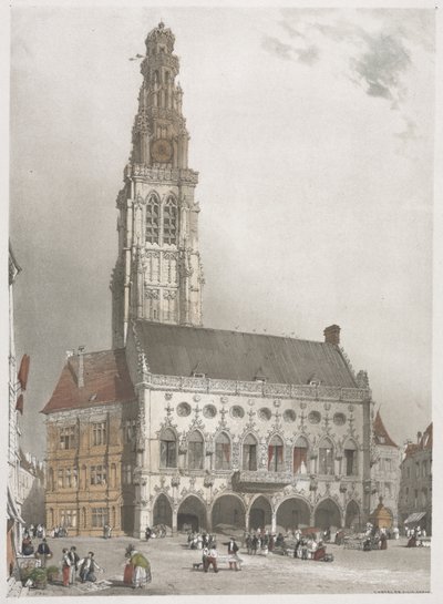 Malownicza architektura w Paryżu, Gandawie, Antwerpii, Rouen: L