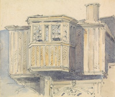 Pokój królowej Anny Boleyn, zamek Windsor autorstwa Thomas Shotter Boys