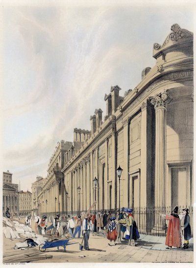 Bank patrzący w stronę Dworu autorstwa Thomas Shotter Boys