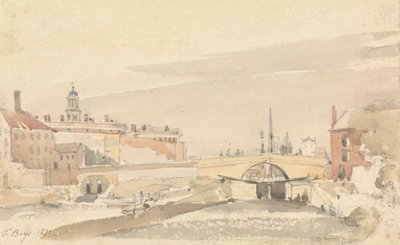 Most Castle Mills w Yorku autorstwa Thomas Shotter Boys