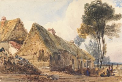 Widok w Swiss Cottage w Londynie autorstwa Thomas Shotter Boys