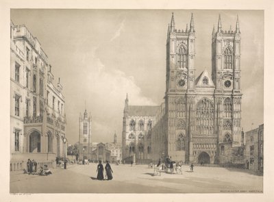 Opactwo Westminsterskie, szpital itp. autorstwa Thomas Shotter Boys