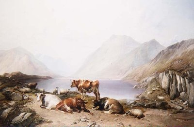 Postój w pojeździe, Loch Etive autorstwa Thomas Sidney Cooper