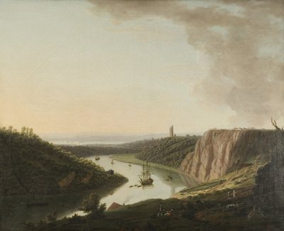 Widok z Durdham Down (olej na płótnie) autorstwa Thomas Smith of Derby