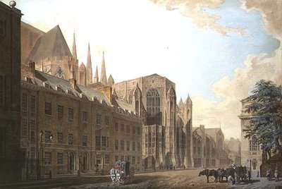 Old Palace Yard, Westminster autorstwa Thomas Snr. Malton
