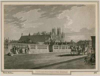 Widok na Most Westminsterski autorstwa Thomas Snr. Malton