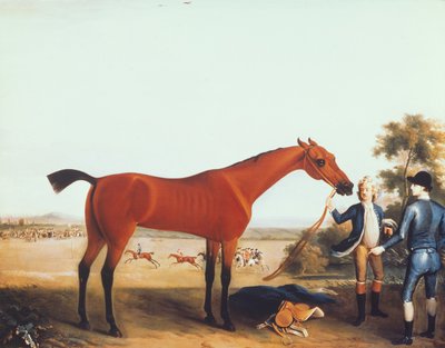 „Dzieci” koni wyścigowych księcia Devonshire autorstwa Thomas Spencer