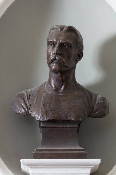 Popiersie Sir Mervyna Macartneya, c.1899 (brąz) autorstwa Thomas Stirling Lee