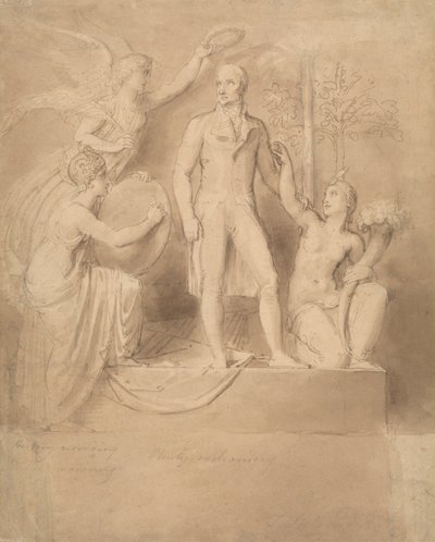 Studium do pomnika Wellingtona autorstwa Thomas Stothard