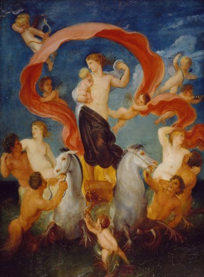 Amfitryt, 1775-1830. autorstwa Thomas Stothard