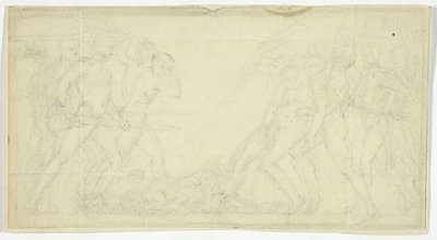 Fryz wojowników autorstwa Thomas Stothard