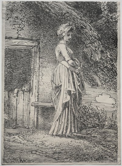 Okazy poliautografii: zaginione jabłko autorstwa Thomas Stothard