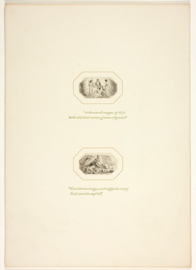 Studium do tablicy z The Task autorstwa Thomas Stothard