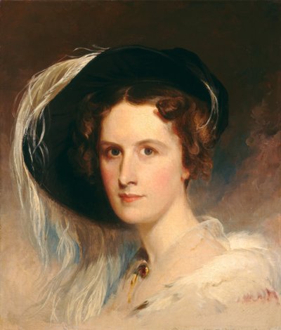 Ann Biddle Hopkinson Pani Francis Hopkinson, 1834. autorstwa Thomas Sully