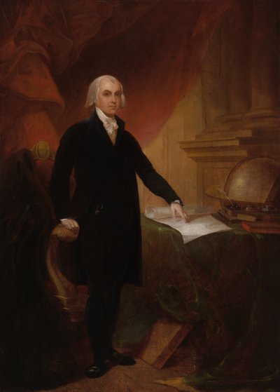 James Madison autorstwa Thomas Sully