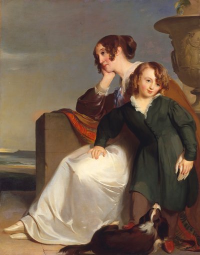Matka i syn, 1840. autorstwa Thomas Sully