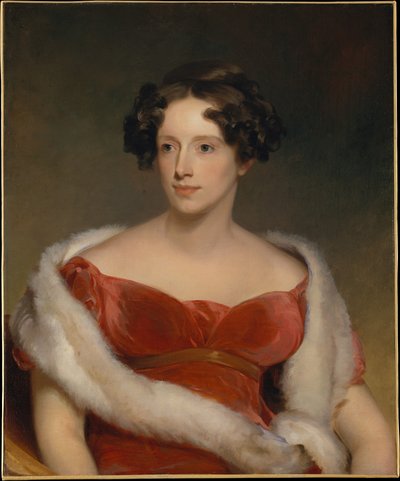 Pani John Biddle (Eliza Falconer Bradish) autorstwa Thomas Sully