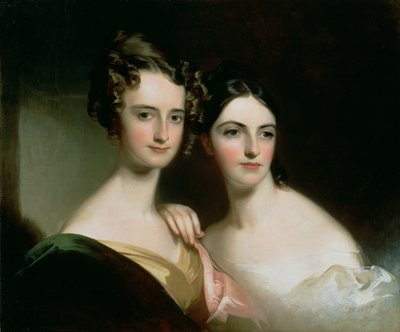 Portret Ellen i Mary McIlvaine autorstwa Thomas Sully