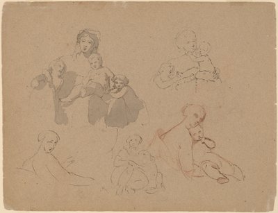 Studia: major Thomas Biddle i Thomas Wilcocks Sully autorstwa Thomas Sully