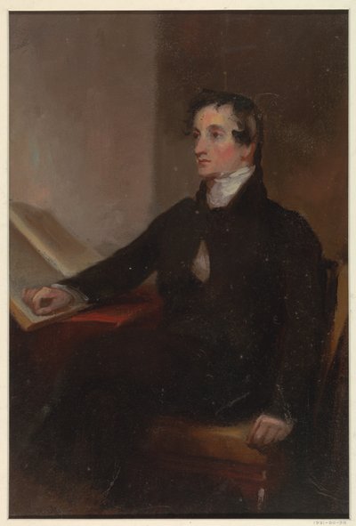 Studia dla „The Reverend Thomas Stockton”, San Francisco Museum of Fine Arts, San Francisco, CA autorstwa Thomas Sully