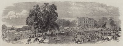 Fete w Norton Hall, siedzibie C Cammell, Esquire autorstwa Thomas Sulman