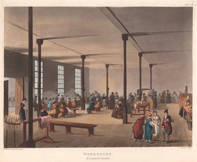 Workhouse Parafia św. Jakuba autorstwa Thomas Sunderland