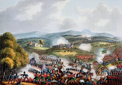 „Bitwa pod Quatre Bras, 16 czerwca 1815”. autorstwa Thomas Sutherland