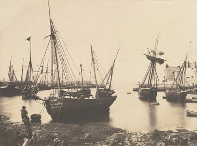 Scena portowa, ca. 1855. autorstwa Thomas Sutton.