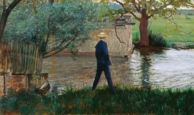 Wędkarz autorstwa Thomas Theodor Heine