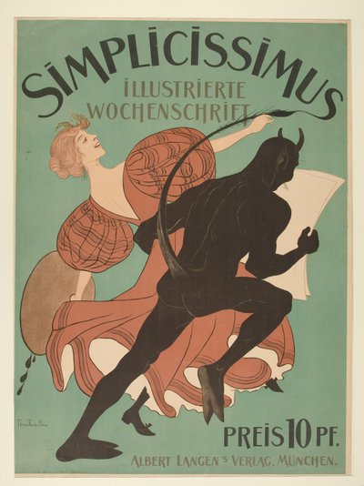 Simplicissimus, Ilustrowany Tygodnik autorstwa Thomas Theodor Heine