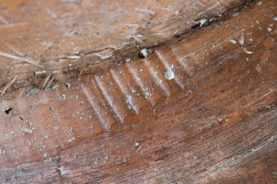 Fragment rewersu naczynia Adama i Ewy, North Staffordshire autorstwa Thomas Toft