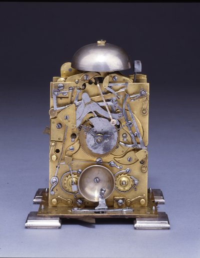 Miniaturowy zegar na wsporniku, nr 222, ok. 1695 autorstwa Thomas Tompion