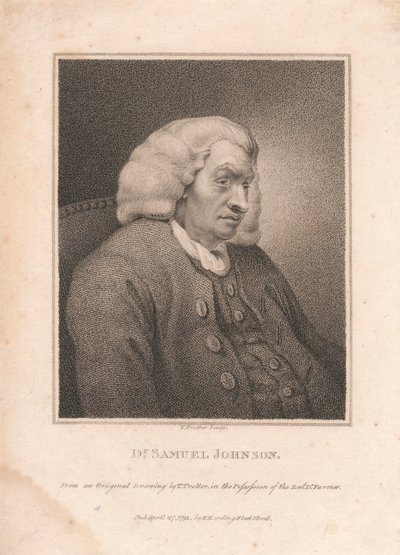 dr Samuela Johnsona autorstwa Thomas Trotter
