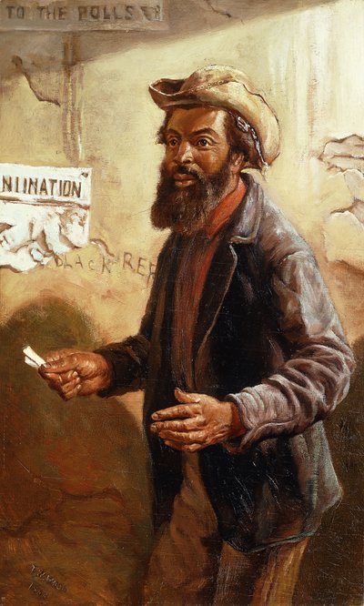 Jego pierwszy głos, 1868, 1868 autorstwa Thomas Waterman Wood