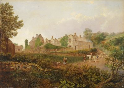 „Wóz, Caerphilly”, 1834-1889 autorstwa Thomas Waters