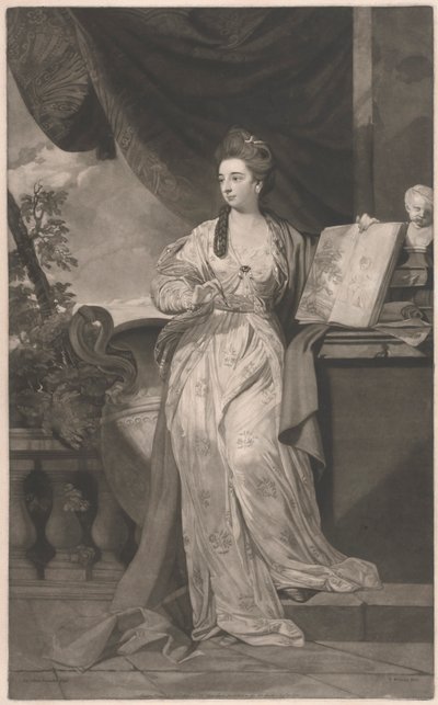 Lady Broughton autorstwa Thomas Watson