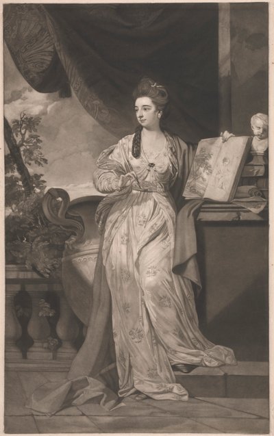 Lady Broughton autorstwa Thomas Watson