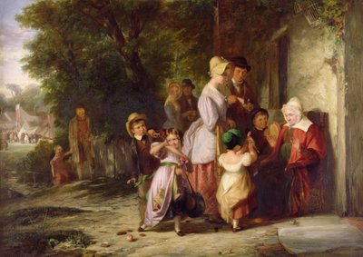 Powrót z Targów autorstwa Thomas Webster