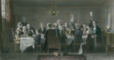 Świąteczny Pudding autorstwa Thomas Webster