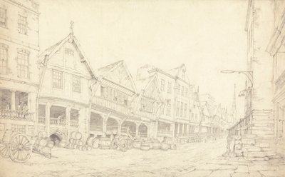Watergate Street, Chester autorstwa Thomas Webster